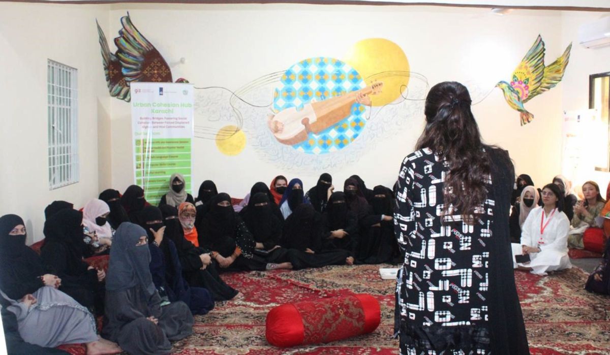 Taskeen Health Initiative X Giz Wellbeing Session For Women Taskeen